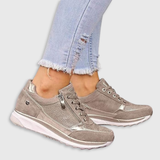Ginette - Zip-Up Orthopedic Sneakers