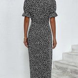 Giselle - Floral V-Neck Dress
