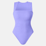 Square Neck Sleeveless Bodysuits
