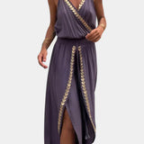 Lorena - Dress Mono with Golden Details