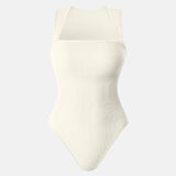 Square Neck Sleeveless Bodysuits