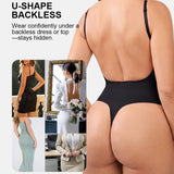 Backless Slimming Thong Bodysuit