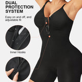 Ultra-Stretch Zip-Up Bodysuit — Sculpting Support & All-Day Comfort