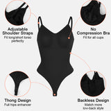 Backless Slimming Thong Bodysuit
