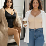 Overbust Fajas Colombianas Shapewear for Women Tummy Control Brief Shaper for Summer Shorts and Skirts