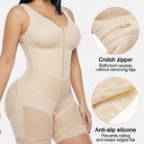 Tummy Control Fajas Shapewear with V-shape Sculpting Elastic Band