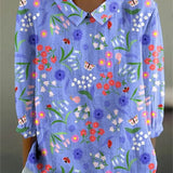 Emery - Whimsical Garden Blouse