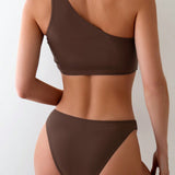 Avery - One Shoulder Bikini With Ring Detail