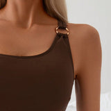 Avery - One Shoulder Bikini With Ring Detail
