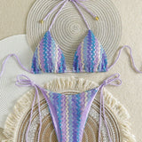 Grace - Crochet Look Triangle Bikini