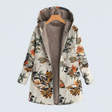 Sofia - Floral Fleece Jacket