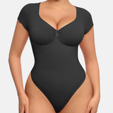 V Neck Tummy Control Seamless Shapewear
