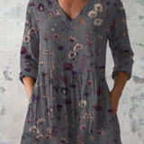 Audrey | Long Sleeve Blouse with V-Neck