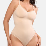 Backless Slimming Thong Bodysuit