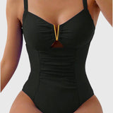 Cynthia - Swimsuit with V-Neck
