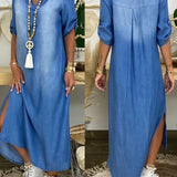 Ibiza - Maxi Denim Dress