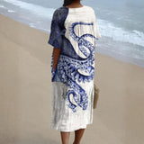 Oriana - Ocean-Inspired Dress