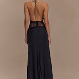 Velina - Lace and Satin Dress