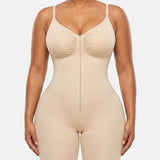 Ultra-Stretch Zip-Up Bodysuit — Sculpting Support & All-Day Comfort