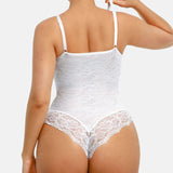 Lace Shapewear Thong Tummy Control Bodysuit