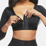 Slimming Arm Compression Top with Chest Support and Back Posture Correction
