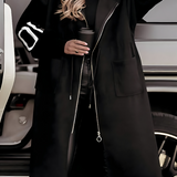 Rosana - Elegant Hooded Coatigan
