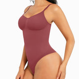 Tummy Control Seamless Thong Bodysuit