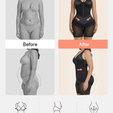 Tummy Control Fajas Shapewear with V-shape Sculpting Elastic Band