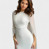 Isabella - Long Satin Dress