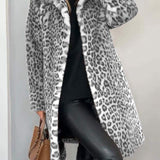 Leia - Leopard Long Jacket