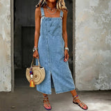 Susan - Casual Denim Jumper Dress