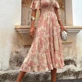 Romy - Off Shoulder Midi Dress