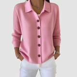 Riah - Soft Button-Up Knit Cardigan