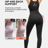 Sculpting Bodysuit Deep V-Neck Curves Support