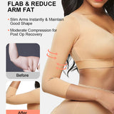 Slimming Arm Compression Top with Chest Support and Back Posture Correction