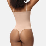 Seamless Bandeau Shaping Bodysuit with Removable Straps