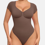 V Neck Tummy Control Seamless Shapewear