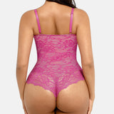 Lace Shapewear Thong Tummy Control Bodysuit