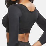Slimming Arm Compression Top with Chest Support and Back Posture Correction