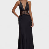 Velina - Lace and Satin Dress