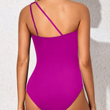 Maclair & Co. - One Shoulder One Piece Swimsuit for Women Tummy Control Bathing Suits