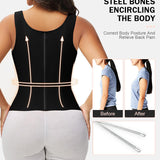 Double-Layer Tummy Control Hourglass Waist Trainer Corset