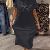 Grace - Casual Hoodie Dress