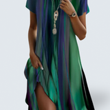 Jamie - Relaxed Boho Dress with Gradient