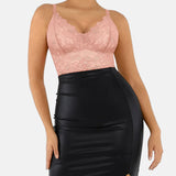 Lace Shapewear Thong Tummy Control Bodysuit