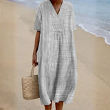 Ophelia - Relaxed Striped Dress