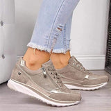 Ginette - Zip-Up Orthopedic Sneakers