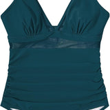 Maclair & Co. - Women Sexy Mesh Tummy Control Swimsuit Push Up High Waisted Bathing Suit