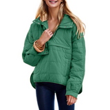 Joy - Oversized Hooded Pullover Jacket