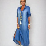 Ibiza - Maxi Denim Dress